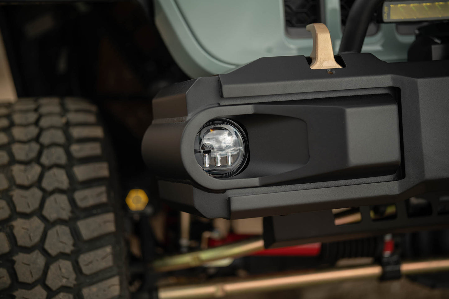 2018 2025 Jeep Wrangler JL & 2020 2025 Gladiator JT OE Plus Front Bumper DV8 Offroad-3