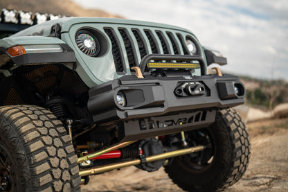 2018 2025 Jeep Wrangler JL & 2020 2025 Gladiator JT OE Plus Front Bumper DV8 Offroad-5