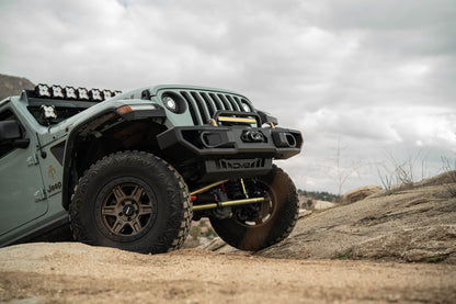 2018 2025 Jeep Wrangler JL & 2020 2025 Gladiator JT OE Plus Front Bumper DV8 Offroad-8