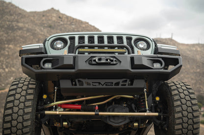 2018 2025 Jeep Wrangler JL & 2020 2025 Gladiator JT OE Plus Front Bumper DV8 Offroad-9