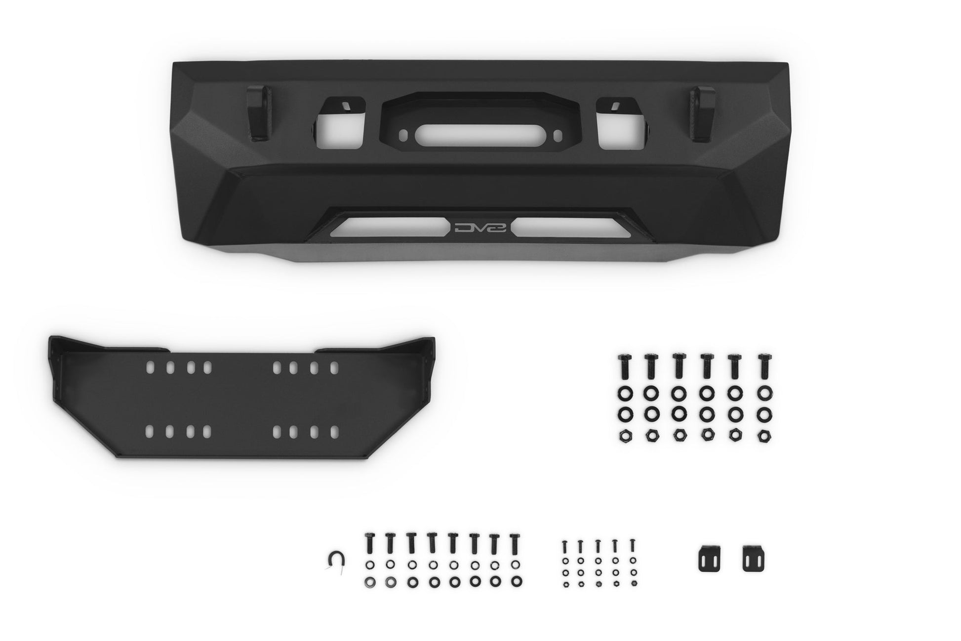 2014 2024 Toyota 4Runner Centric Series Winch Front Bumper DV8 Offroad-10