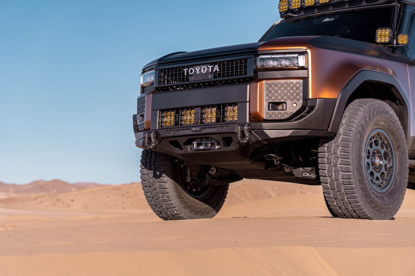 2024 2026 Toyota Land Cruiser Spec Series Front Bumper DV8 Offroad-11