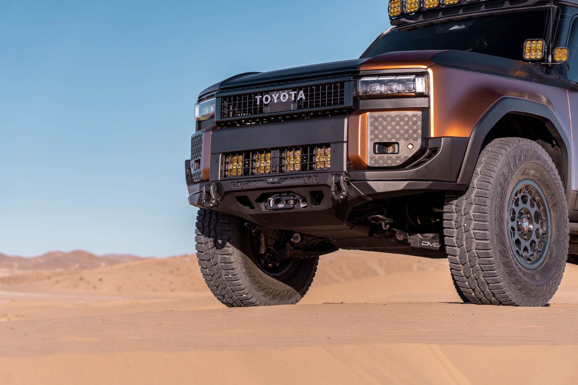 2024 2026 Toyota Land Cruiser Spec Series Front Bumper DV8 Offroad-11