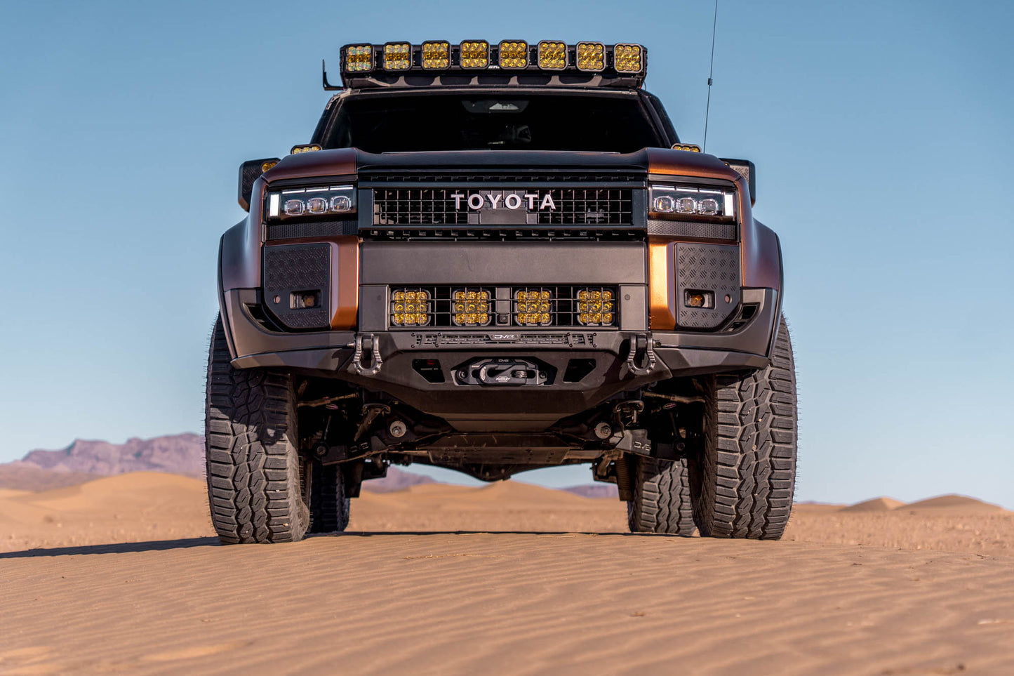 2024 2026 Toyota Land Cruiser Spec Series Front Bumper DV8 Offroad-12