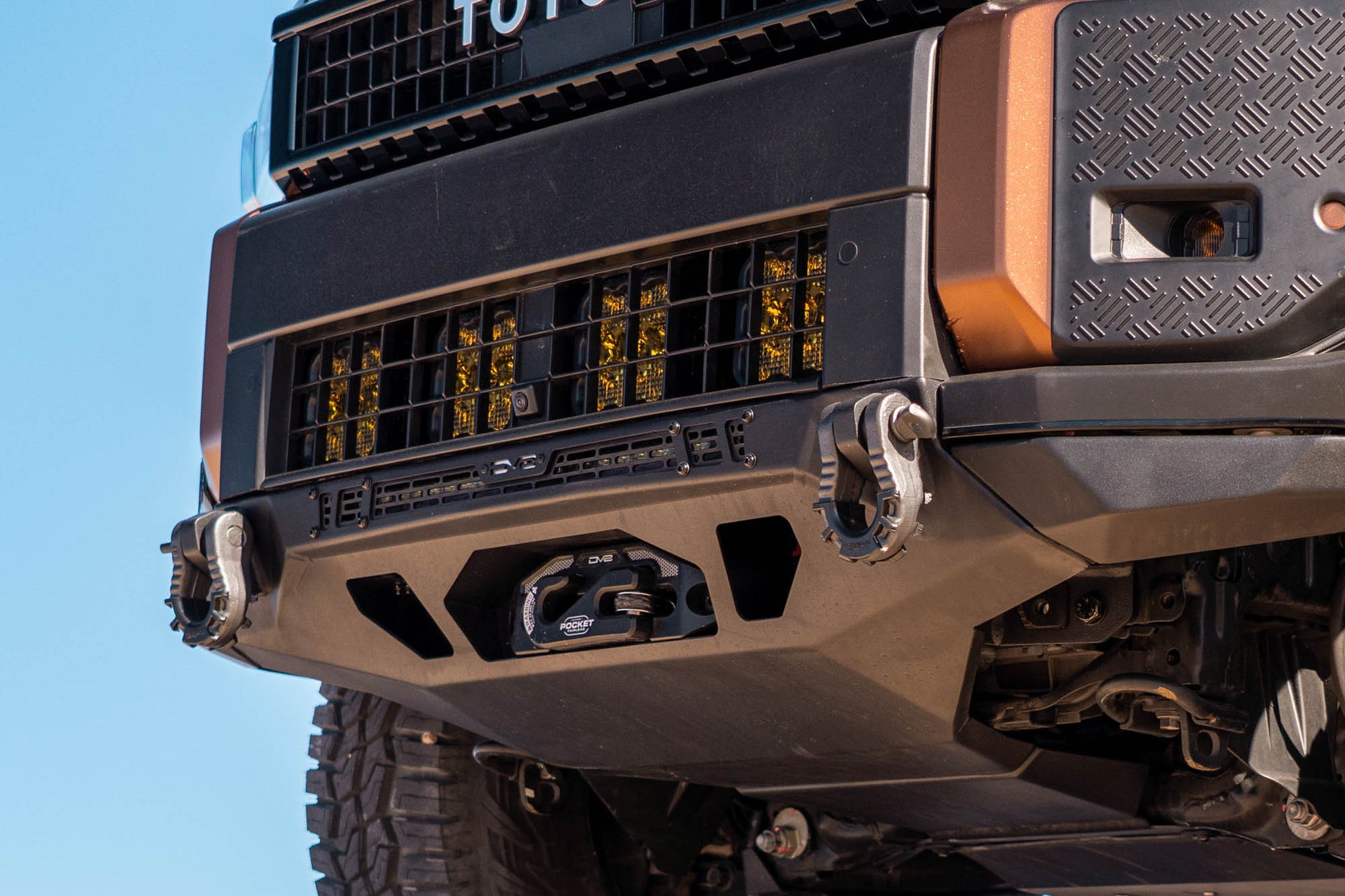 2024 2026 Toyota Land Cruiser Spec Series Front Bumper DV8 Offroad-7