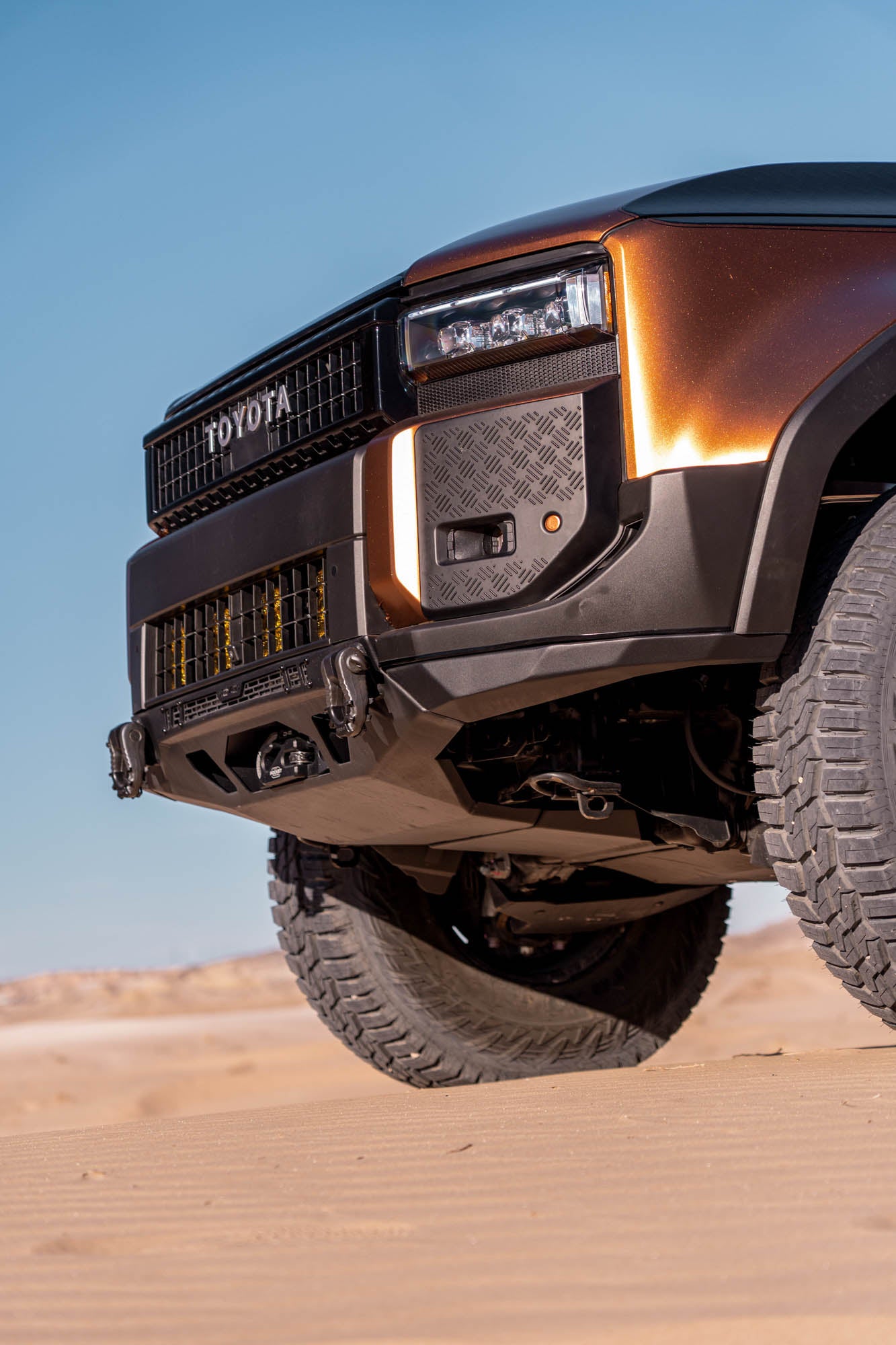 2024 2026 Toyota Land Cruiser Spec Series Front Bumper DV8 Offroad-10
