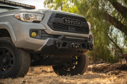 2016 2023 Toyota Tacoma Center Mount Front Bumper V2 DV8 Offroad-5