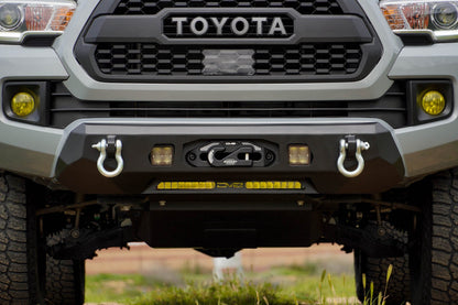 2016 2023 Toyota Tacoma Centric Winch Front Bumper DV8 Offroad-1