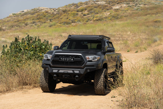 2016 2023 Toyota Tacoma Mto Series Winch Front Bumper DV8 Offroad