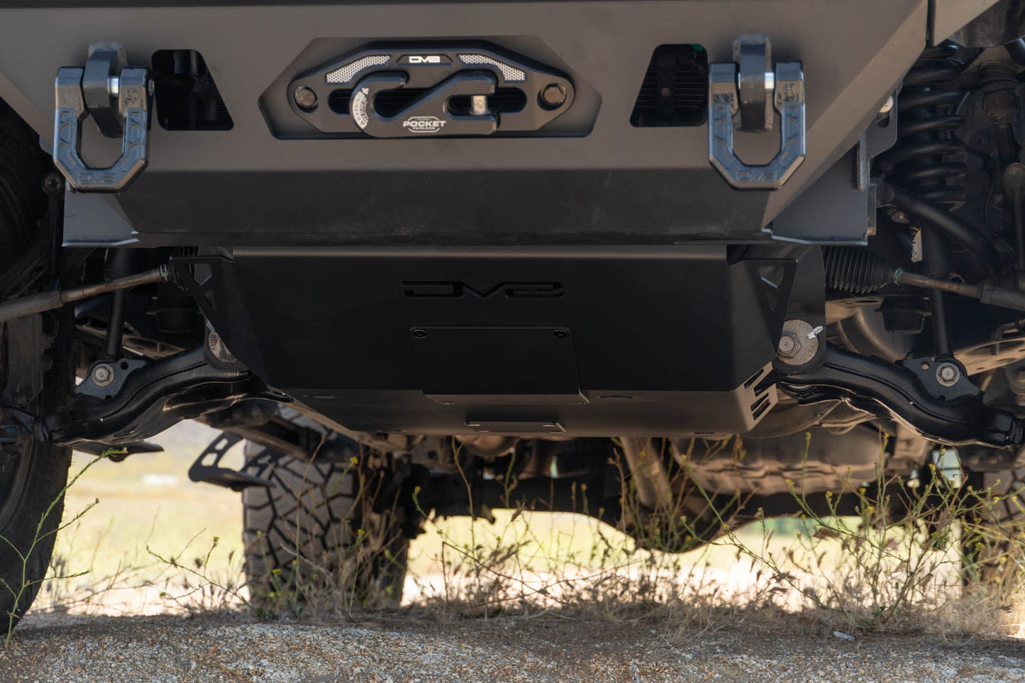 2016 2023 Toyota Tacoma Mto Series Winch Front Bumper DV8 Offroad-4