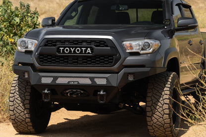 2016 2023 Toyota Tacoma Mto Series Winch Front Bumper DV8 Offroad-7