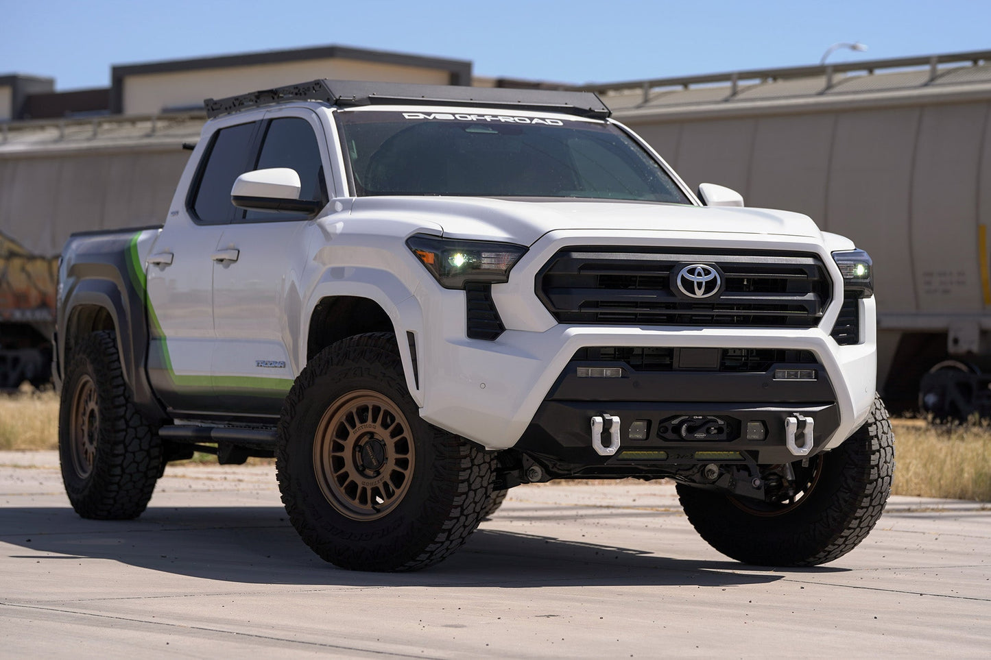 2024 2025 Toyota Tacoma Centric Front Bumper DV8 Offroad-11