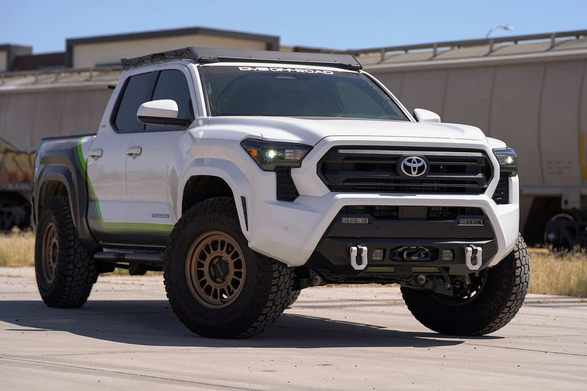 2024 2025 Toyota Tacoma Centric Front Bumper DV8 Offroad-11