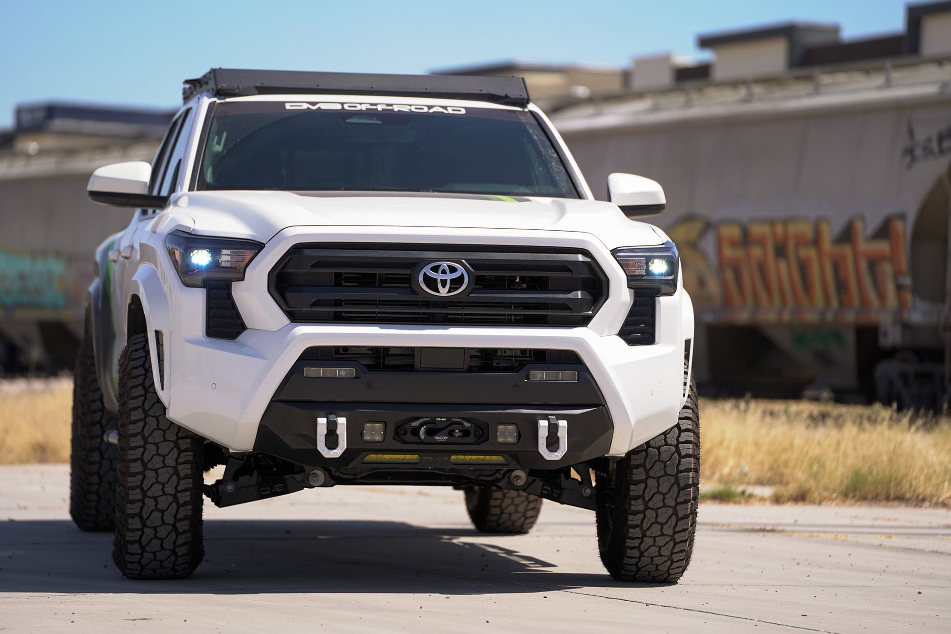 2024 2025 Toyota Tacoma Centric Front Bumper DV8 Offroad-12