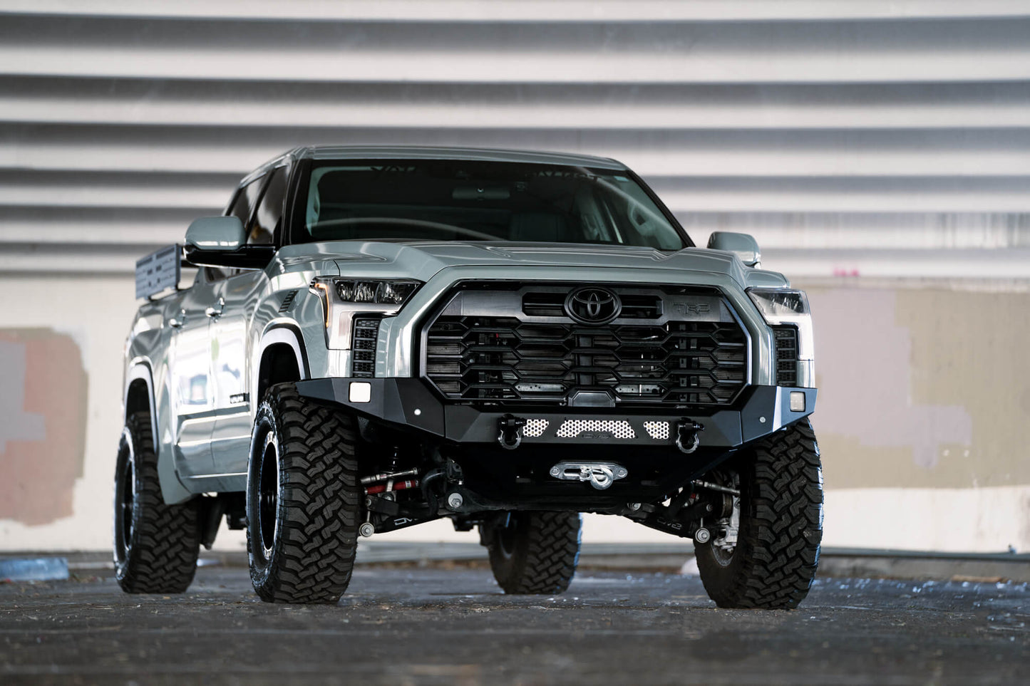 2022 2025 Toyota Tundra Mto Series Front Bumper DV8 Offroad-4