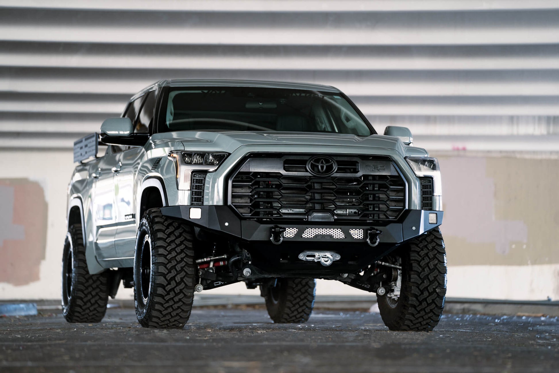 2022 2025 Toyota Tundra Mto Series Front Bumper DV8 Offroad-4