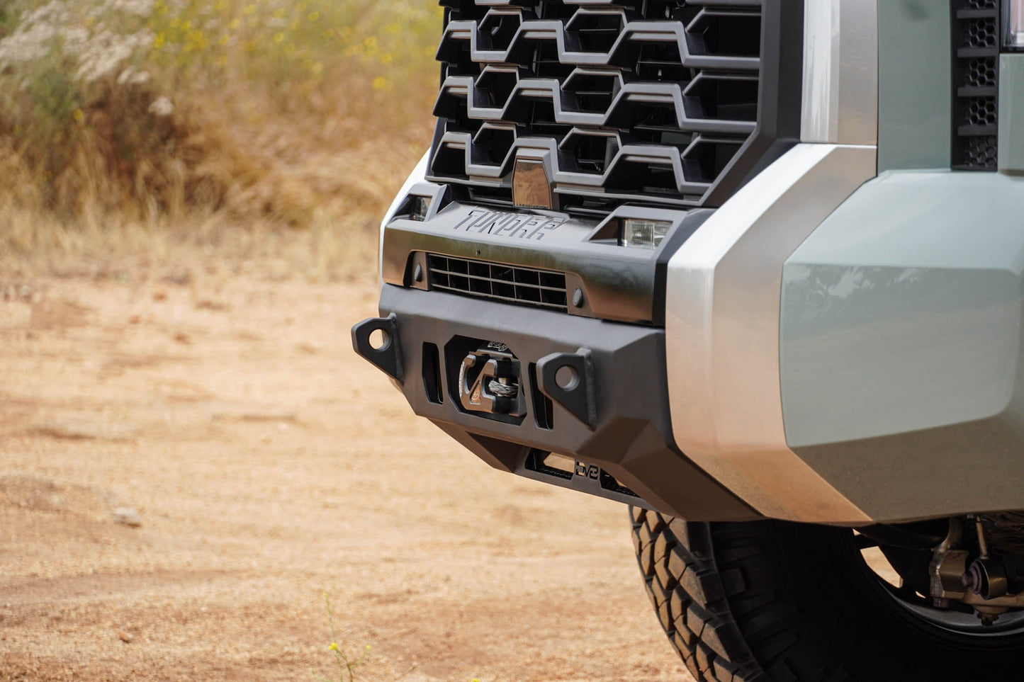 2022 2025 Toyota Tundra Centric Series Front Bumper DV8 Offroad-2