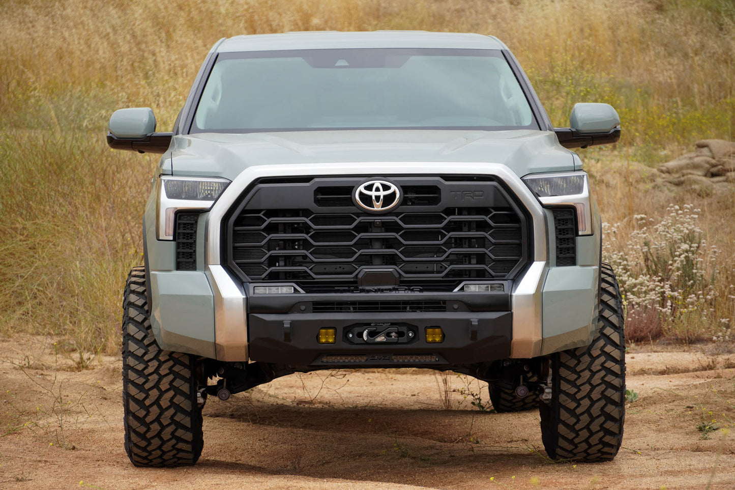2022 2025 Toyota Tundra Centric Series Front Bumper DV8 Offroad-3