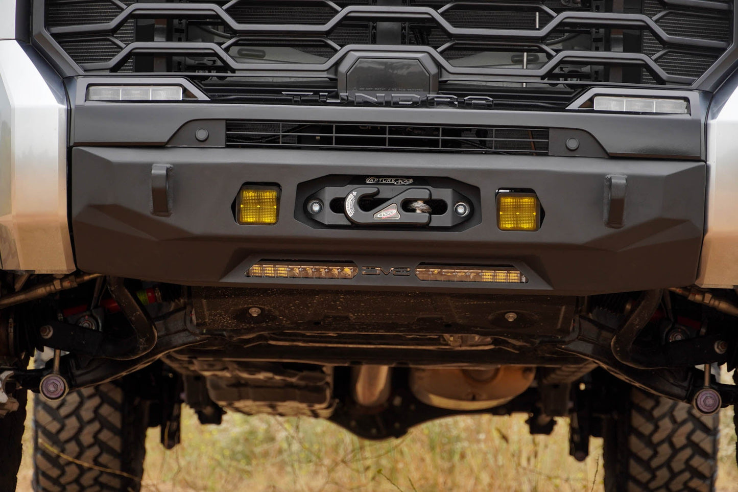 2022 2025 Toyota Tundra Centric Series Front Bumper DV8 Offroad-5