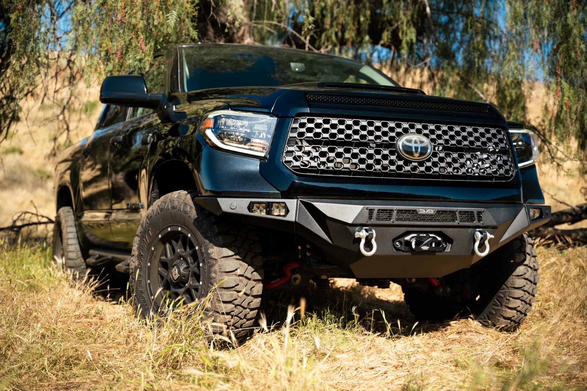 2014 2021 Toyota Tundra Spec Series Front Bumper DV8 Offroad-13