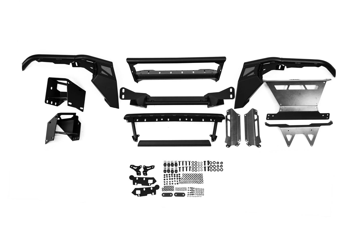 2014 2021 Toyota Tundra Tube Front Bumper DV8 Offroad-17