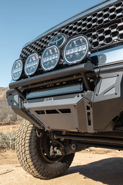 2014 2021 Toyota Tundra Tube Front Bumper DV8 Offroad-6