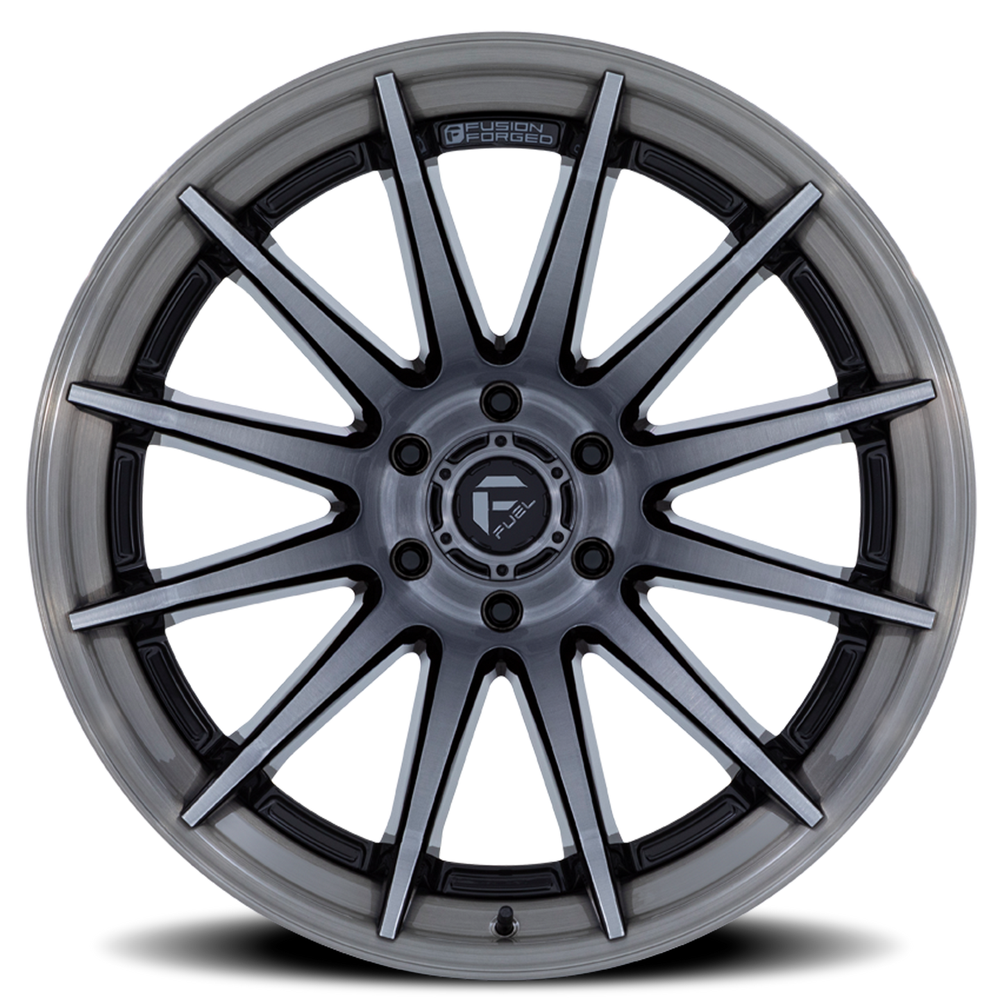 Aluminum 22X12 Burn FC403AP Platinum Silver Chrome Lip Fuel Off Road Wheels-11