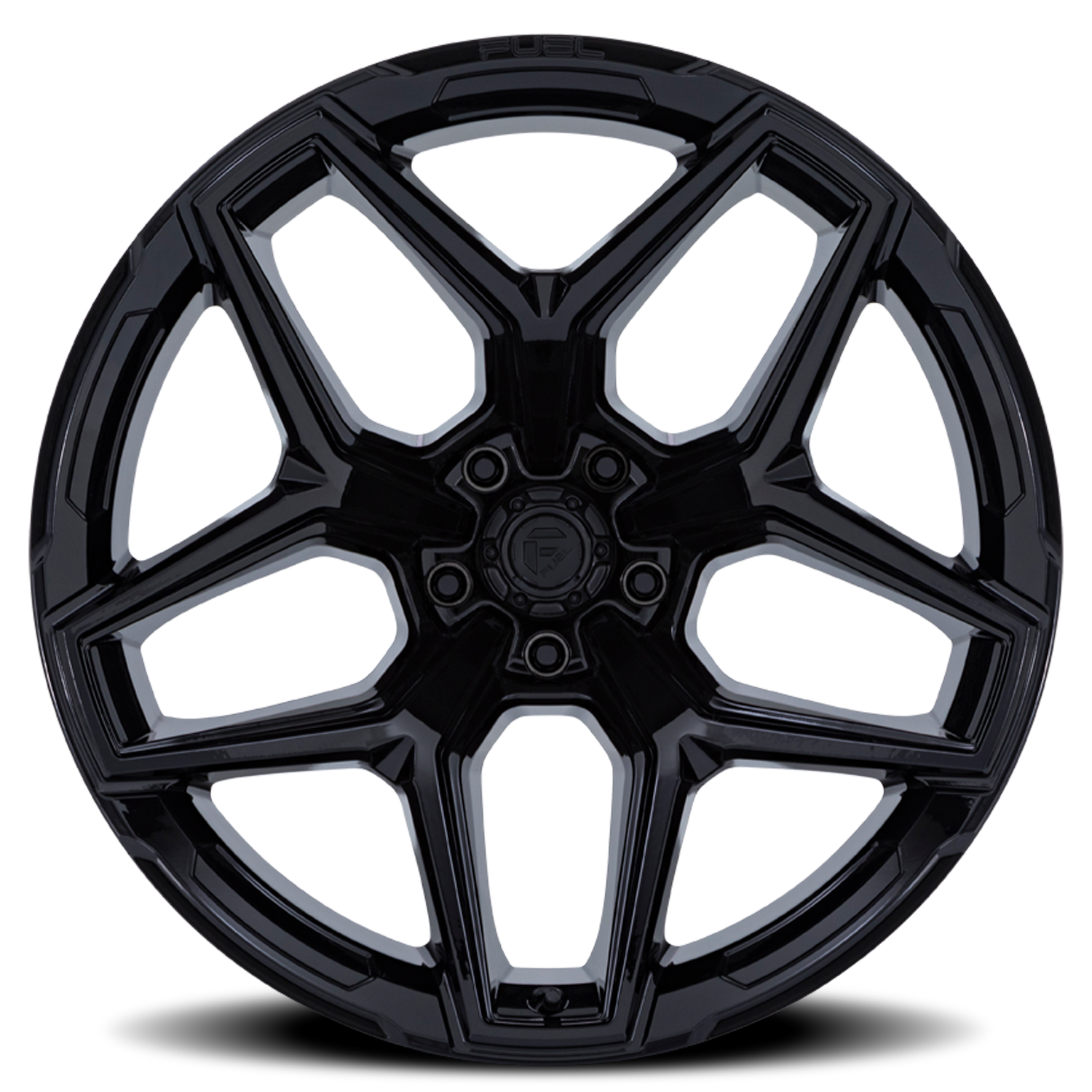 Aluminum 18X9 Flux 6 FC854BX Gloss Black Fuel Off Road Wheels-11