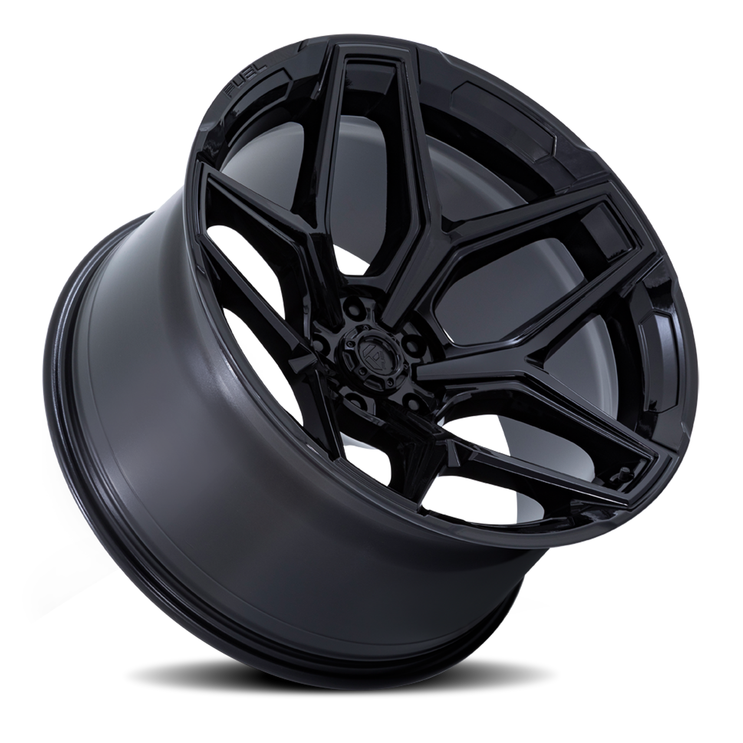 Aluminum 18X9 Flux 6 FC854BX Gloss Black Fuel Off Road Wheels-7