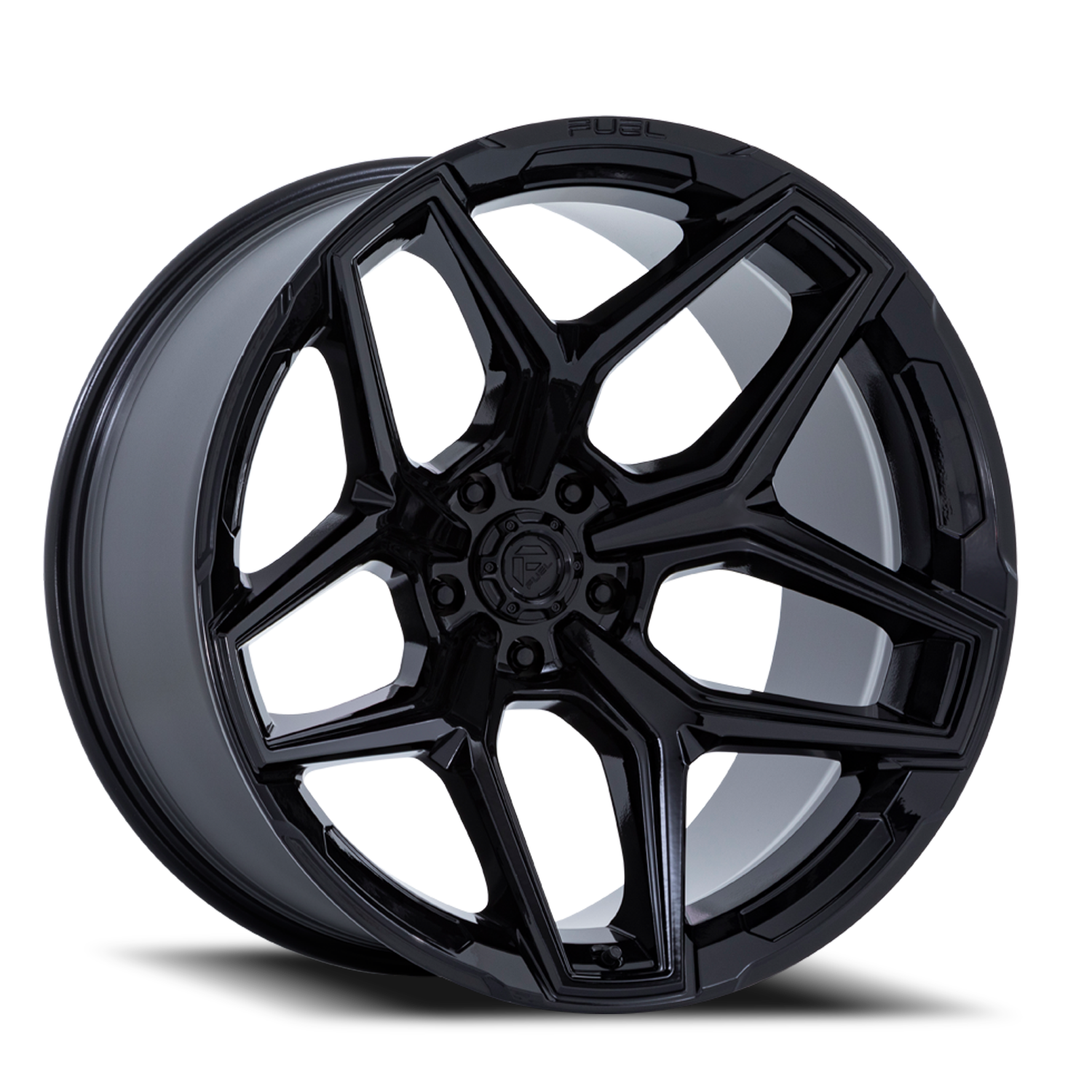 Aluminum 20X9 Flux 6 FC854BX Gloss Black Fuel Off Road Wheels