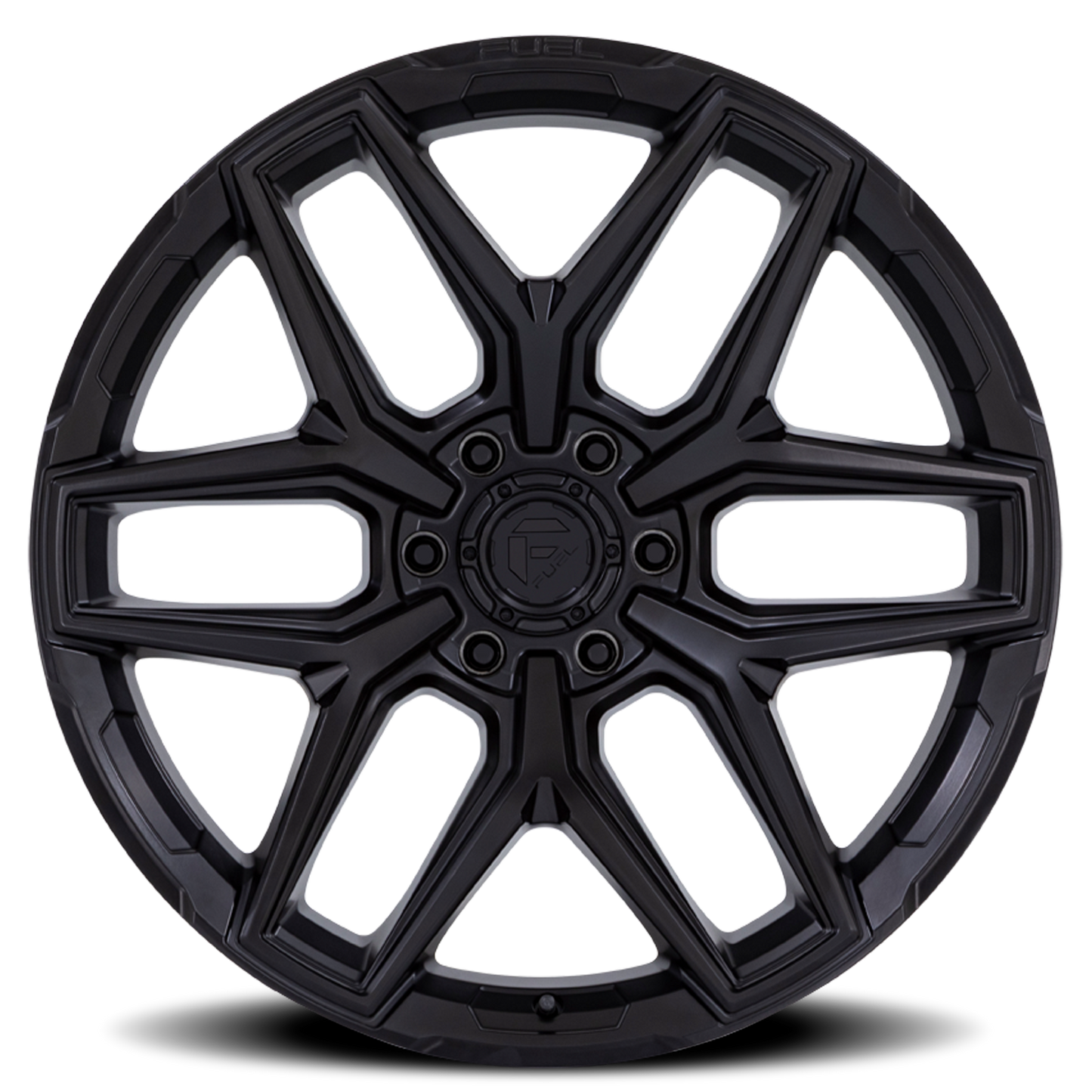 Aluminum 18X9 Flux 6 FC854MX Blackout Fuel Off Road Wheels-17