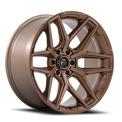 Aluminum 18X9 Flux 6 FC854ZR Platinum Bronze Fuel Off Road Wheels-15
