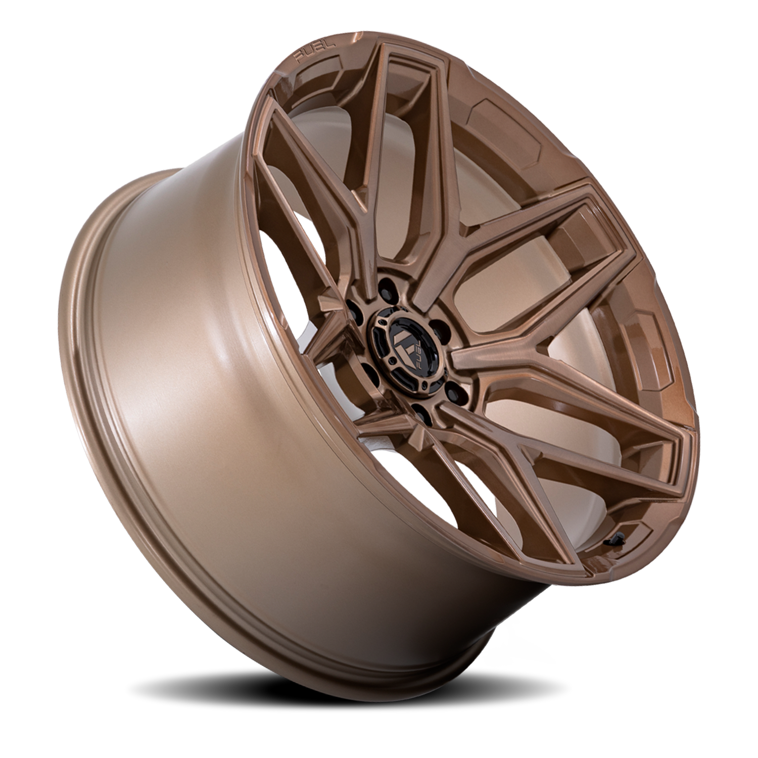 Aluminum 18X9 Flux 6 FC854ZR Platinum Bronze Fuel Off Road Wheels-7