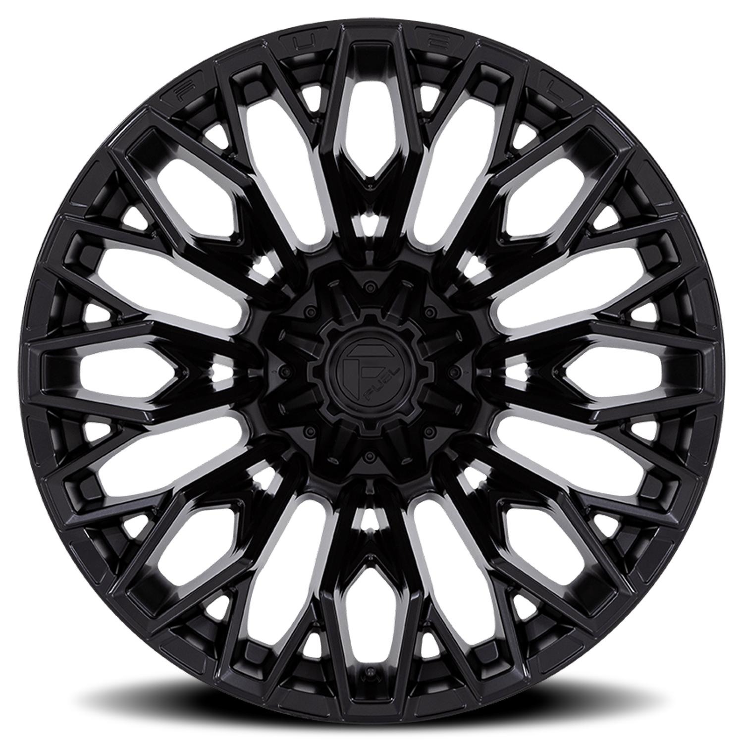 Aluminum 20X10 Strike FC865 MX Blackout Fuel Off Road Wheels-14