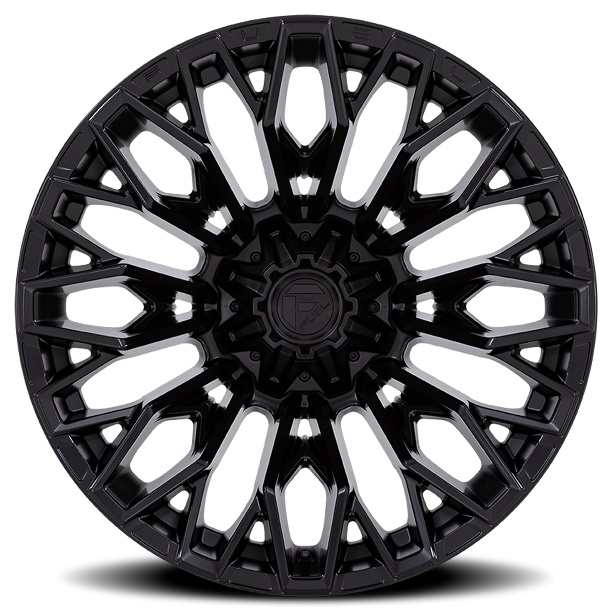 Aluminum 20X10 Strike FC865 MX Blackout Fuel Off Road Wheels-14