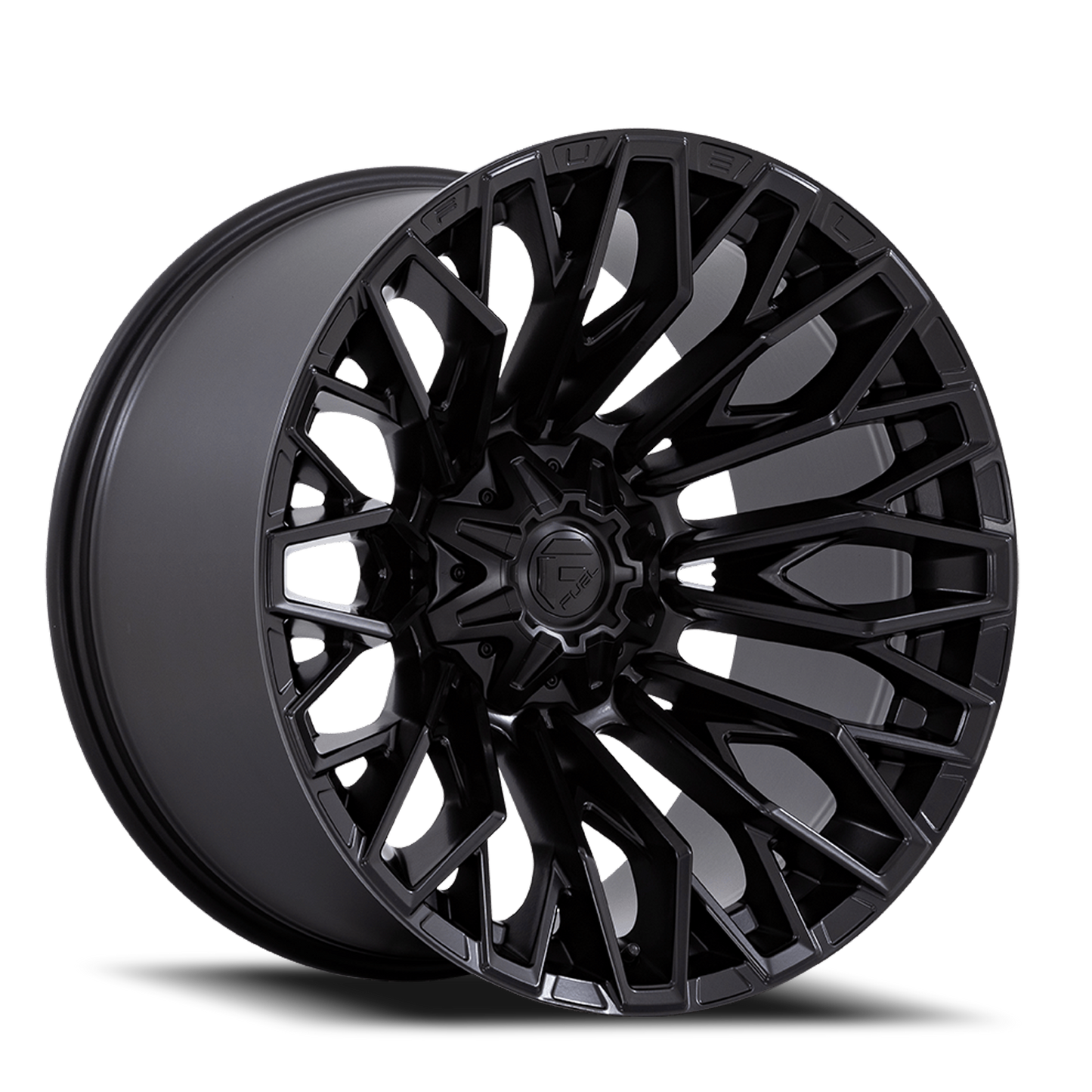 Aluminum 20X9 Strike FC865 MX Blackout Fuel Off Road Wheels-3
