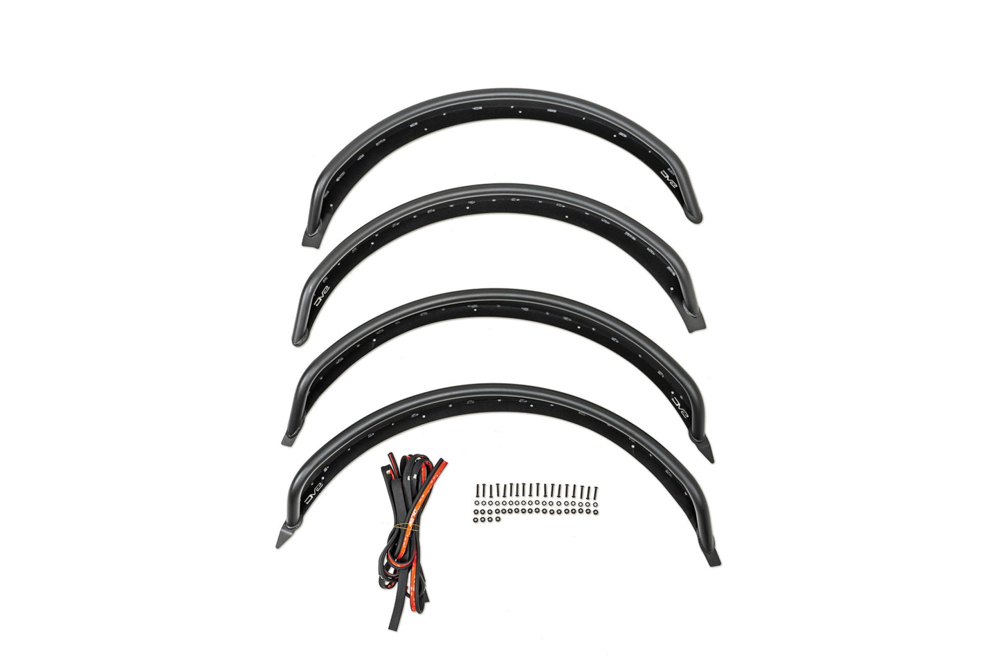 2021 2024 Ford Bronco Tube Fender Flares DV8 Offroad-11