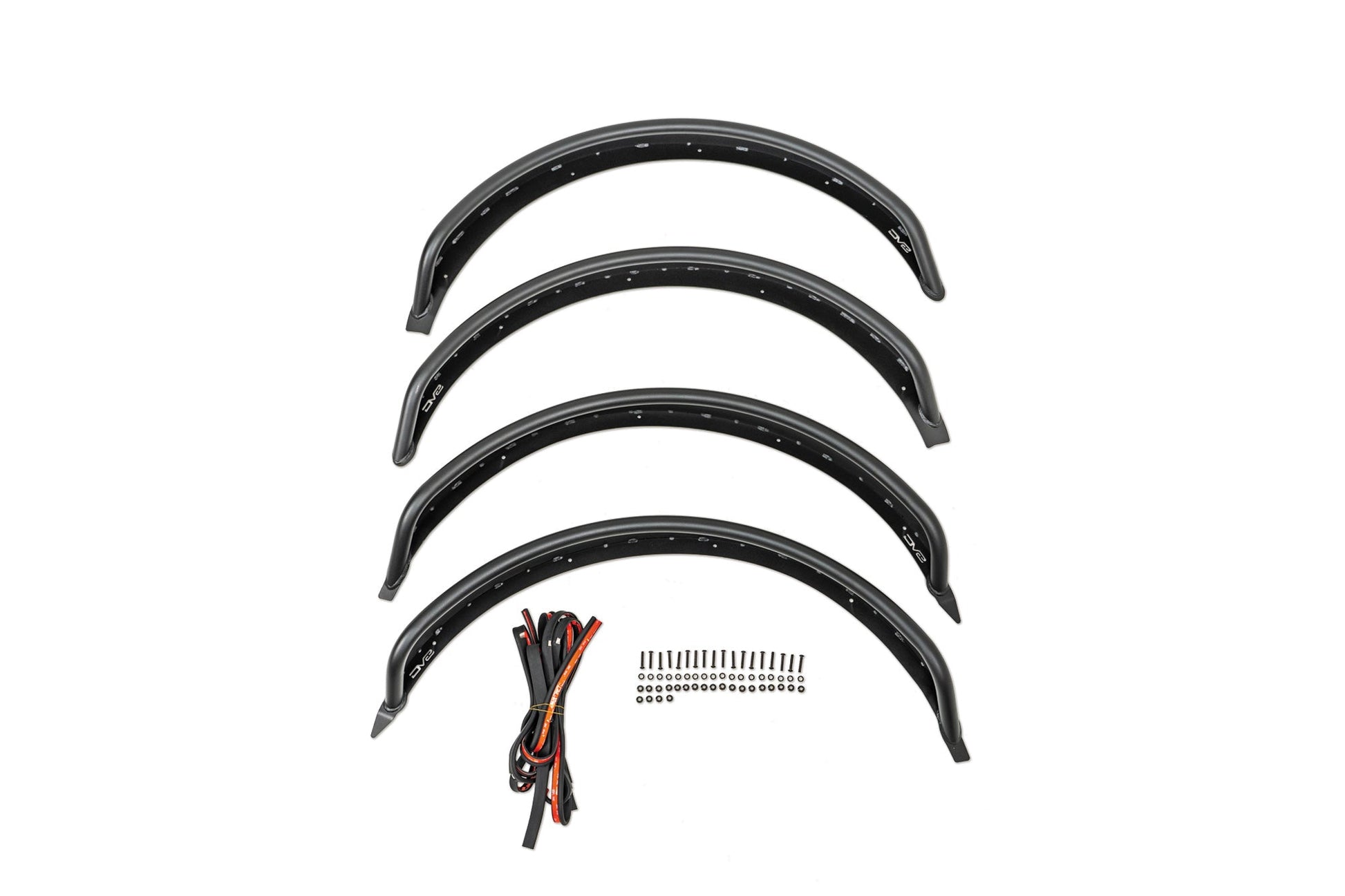 2021 2024 Ford Bronco Tube Fender Flares DV8 Offroad-11
