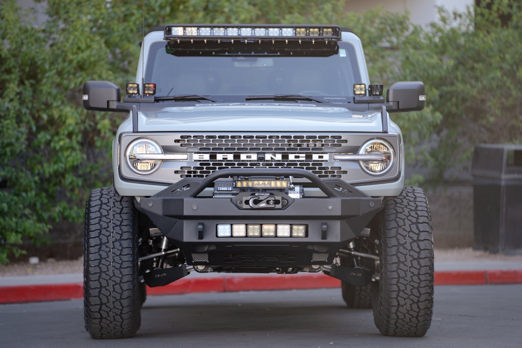 2021 2024 Ford Bronco Fender Flare Deletes DV8 Offroad-15