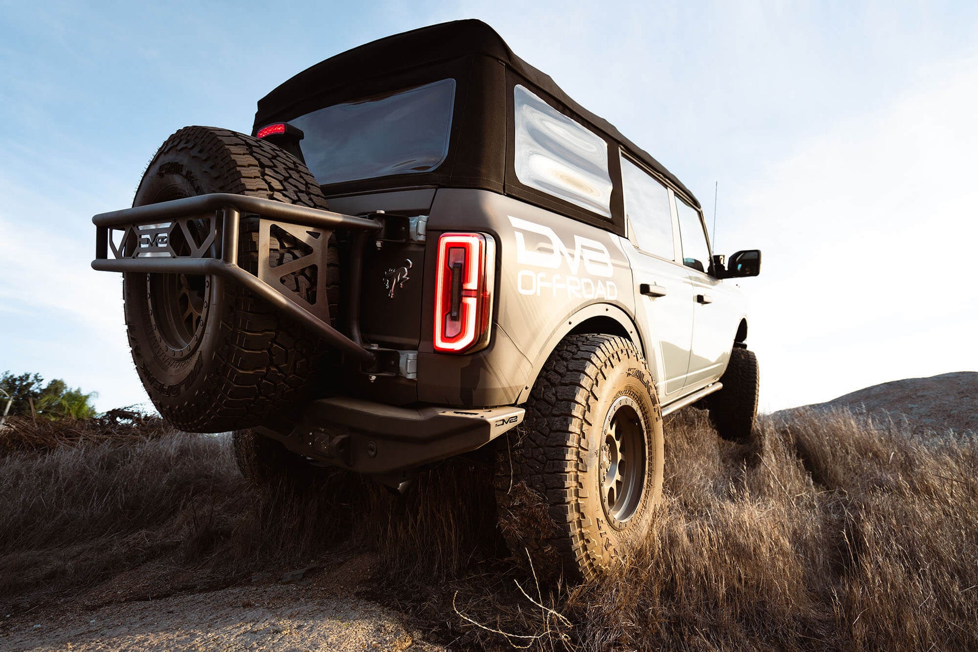 2021 2024 Ford Bronco Fender Flare Deletes DV8 Offroad-4
