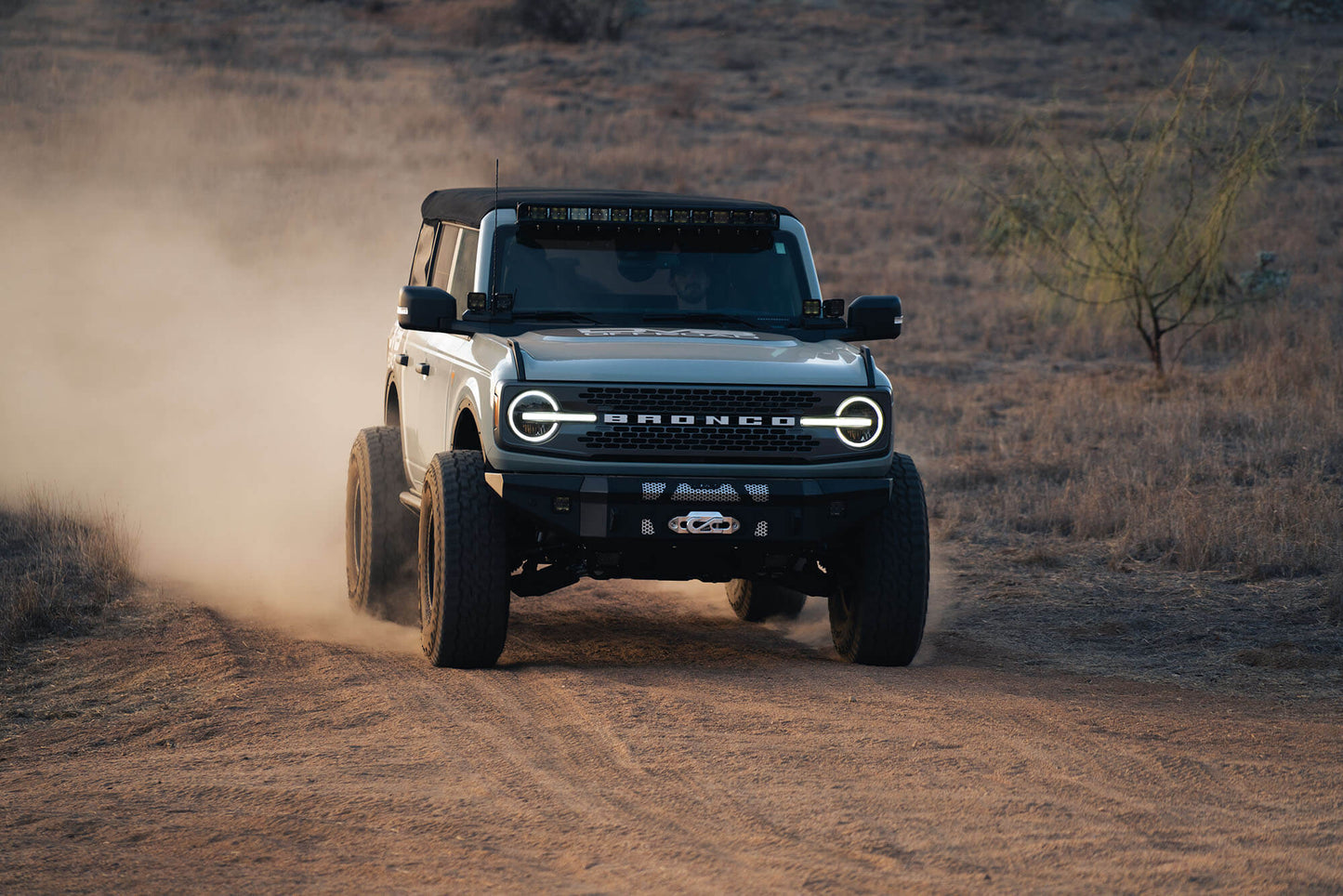 2021 2024 Ford Bronco Fender Flare Deletes DV8 Offroad-5