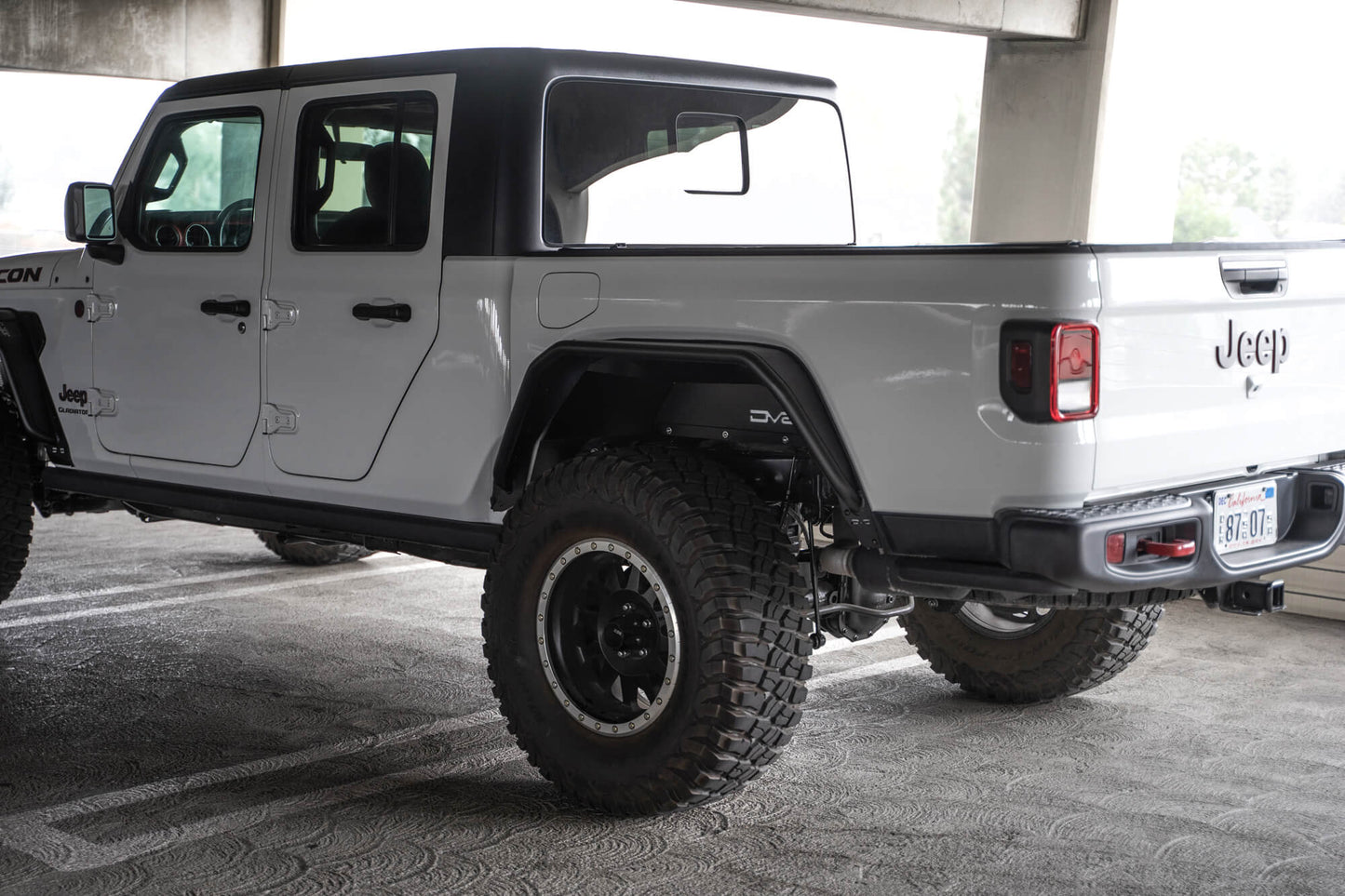 2020 2025 Jeep Gladiator JT Spec Series Fender Flares DV8 Offroad-13
