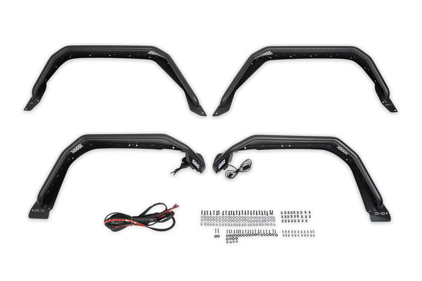 2020 2025 Jeep Gladiator JT Spec Series Fender Flares DV8 Offroad-6
