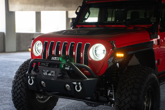 2020 2025 Jeep Gladiator JT Slim Fender Flares DV8 Offroad-1