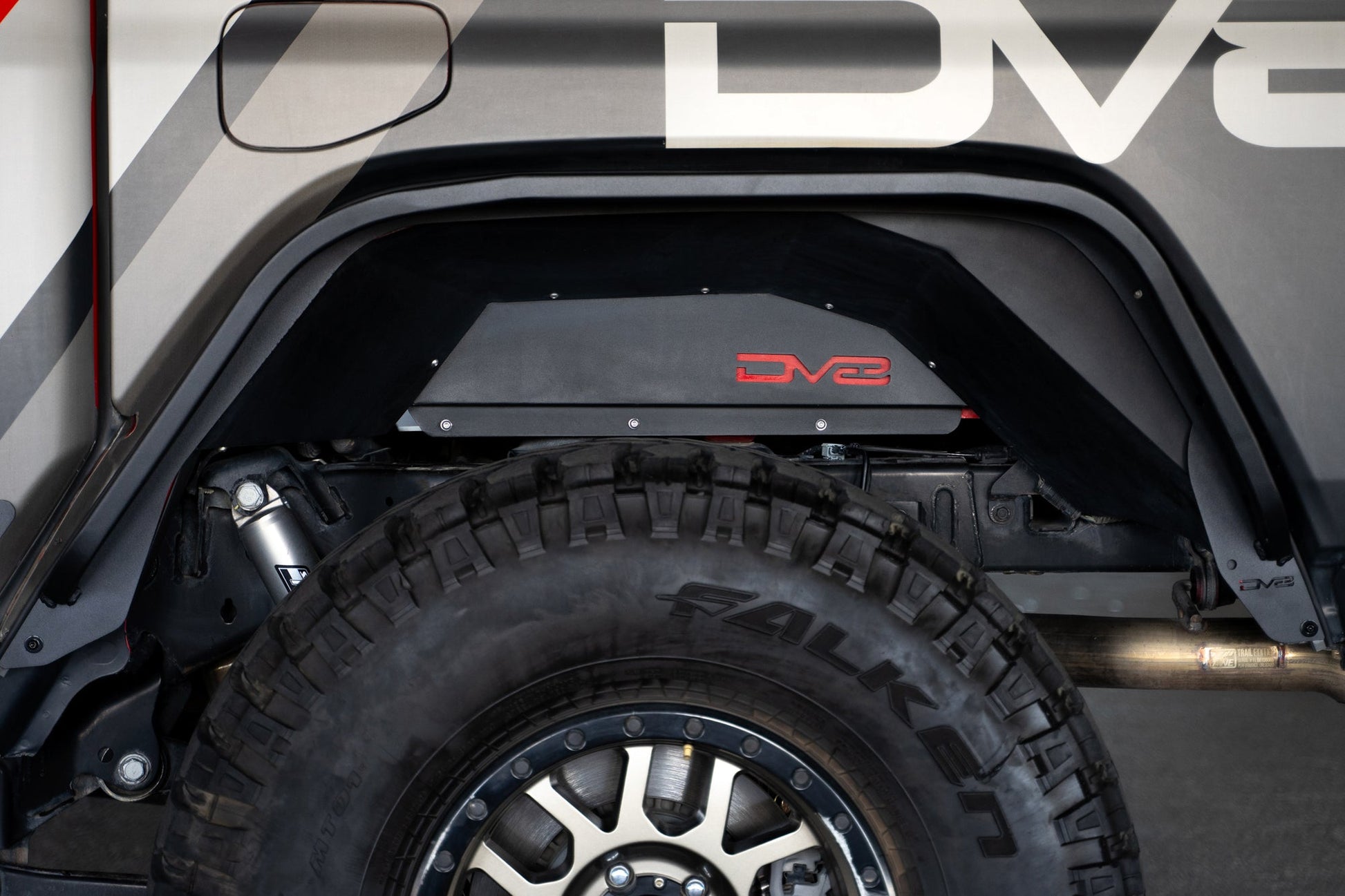 2020 2025 Jeep Gladiator JT Slim Fender Flares DV8 Offroad-11