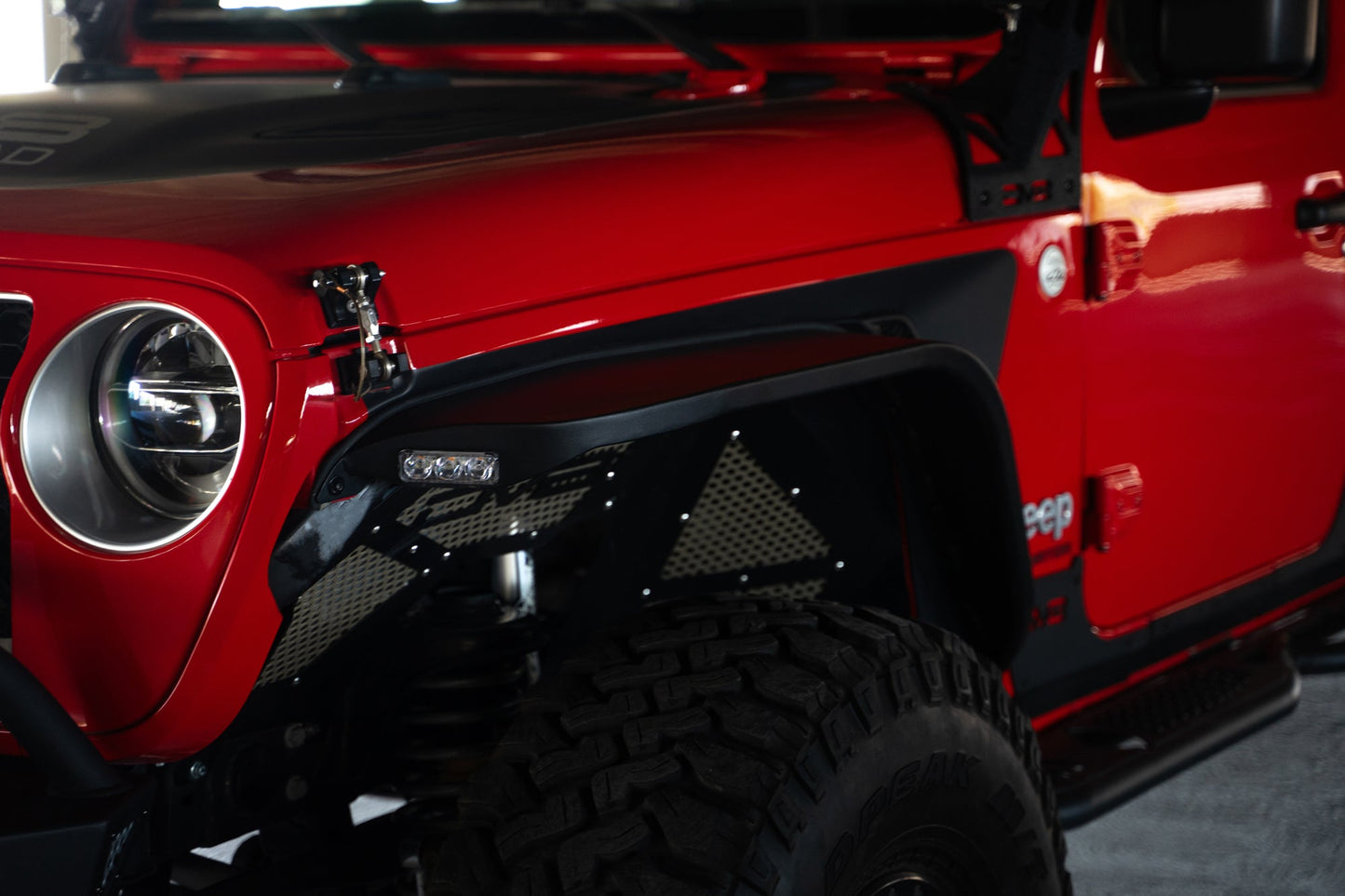 2020 2025 Jeep Gladiator JT Slim Fender Flares DV8 Offroad-4