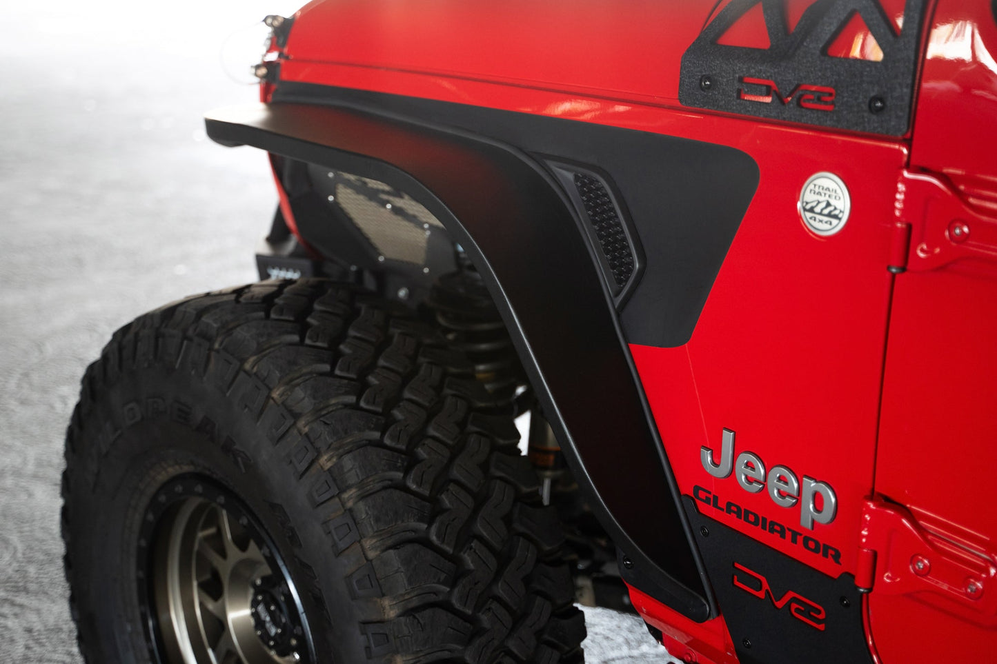 2020 2025 Jeep Gladiator JT Slim Fender Flares DV8 Offroad-5