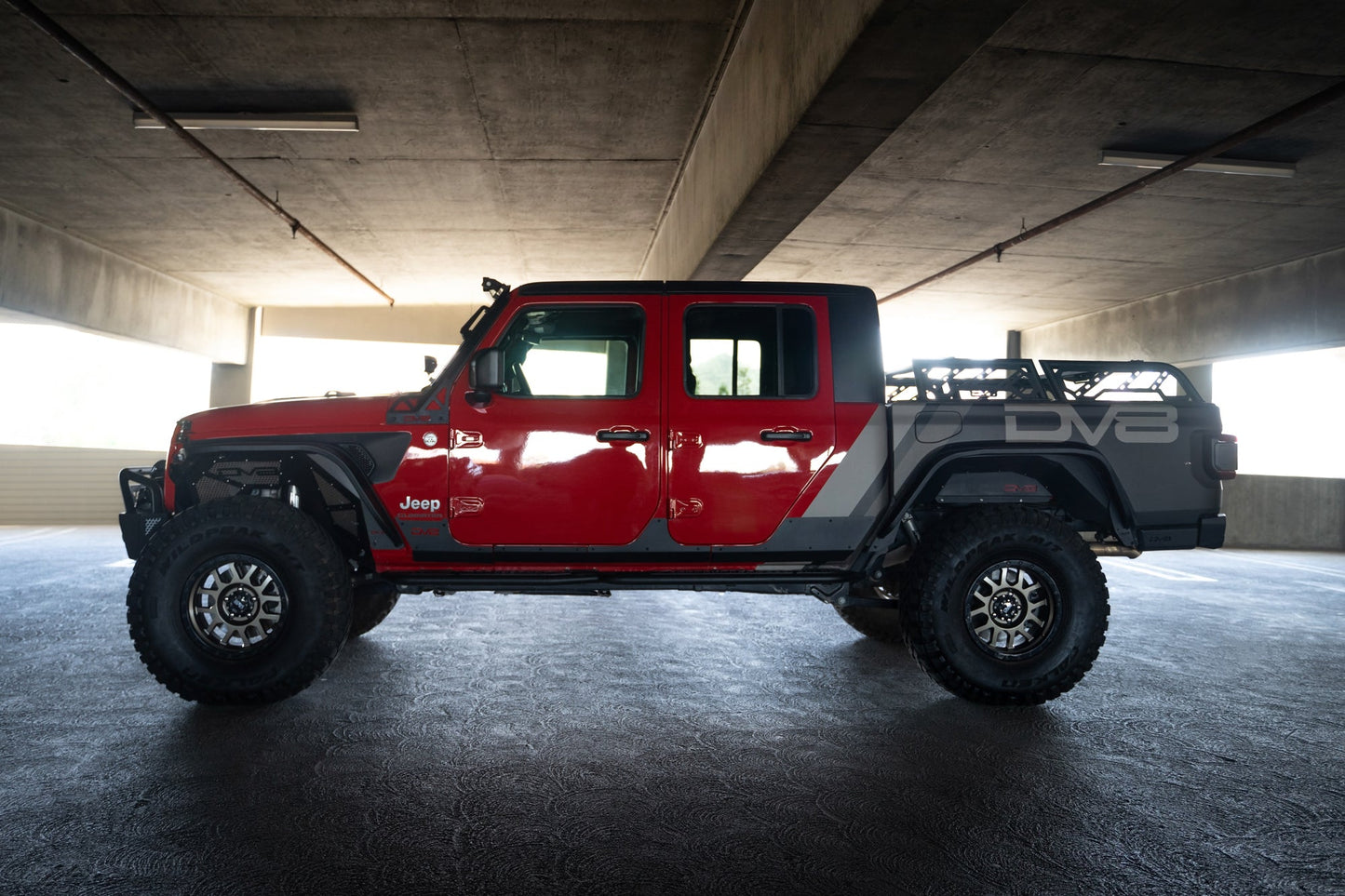 2020 2025 Jeep Gladiator JT Slim Fender Flares DV8 Offroad-6