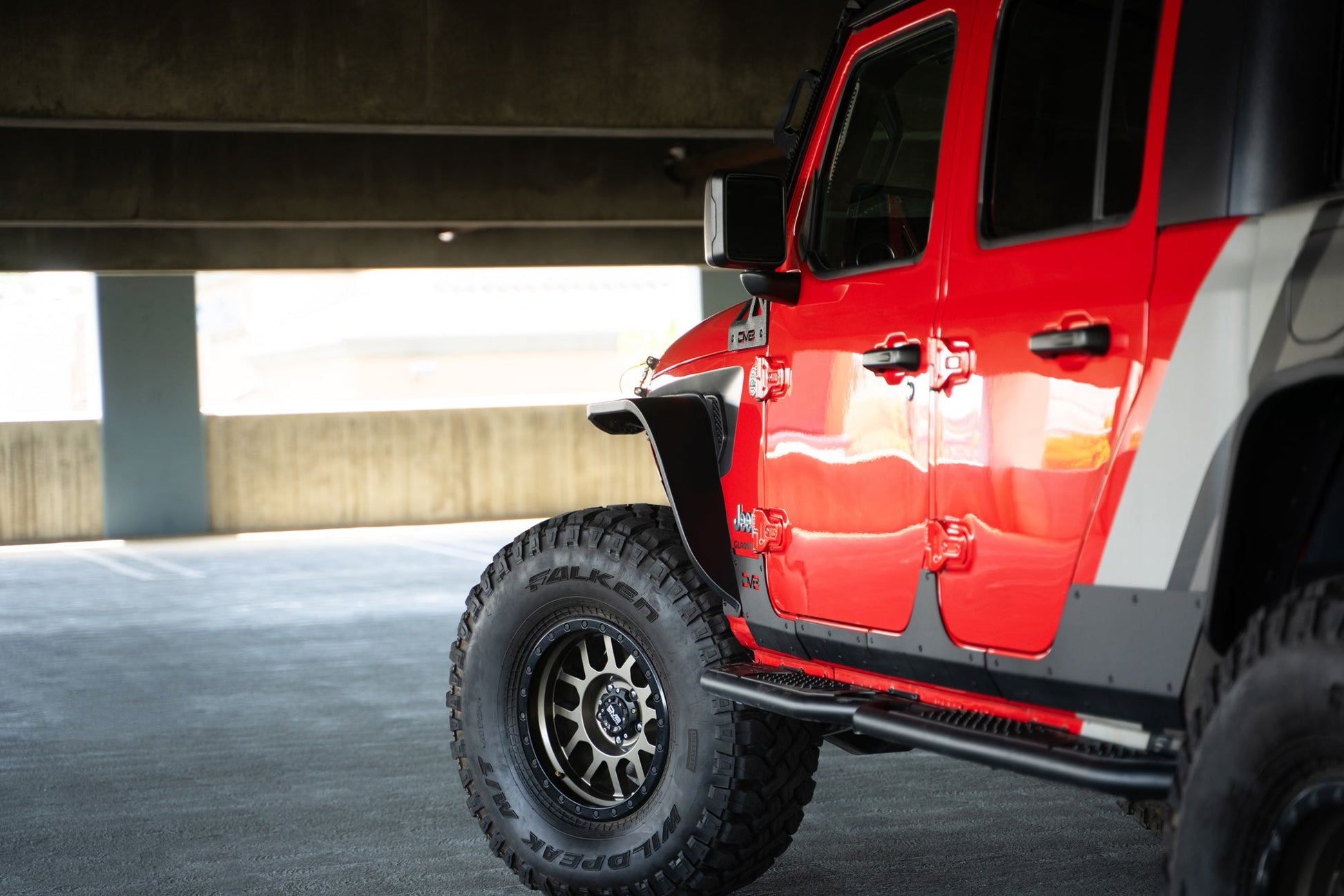 2020 2025 Jeep Gladiator JT Slim Fender Flares DV8 Offroad-10