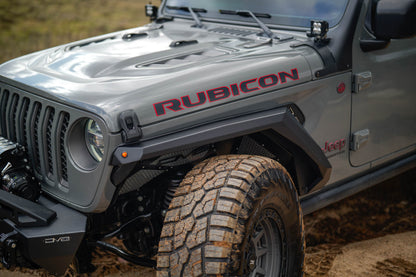 2020 2025 Jeep Gladiator JT Armor Fender Flares DV8 Offroad-2